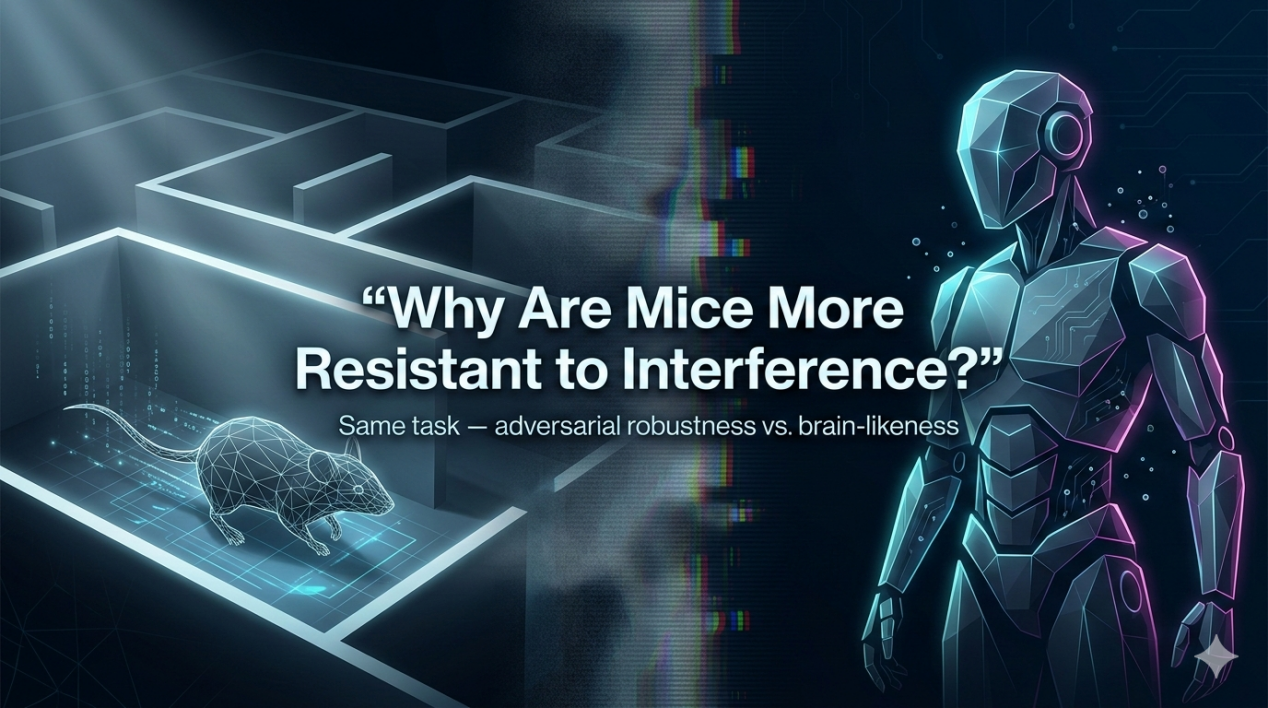 当视觉受干扰时，小鼠为什么比 AI 更抗干扰？